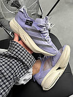 Фіолетові жіночі текстильні кросівки Adidas Adizero Adios Pro 3.0 Violet Демісезонні Адідас Адізеро