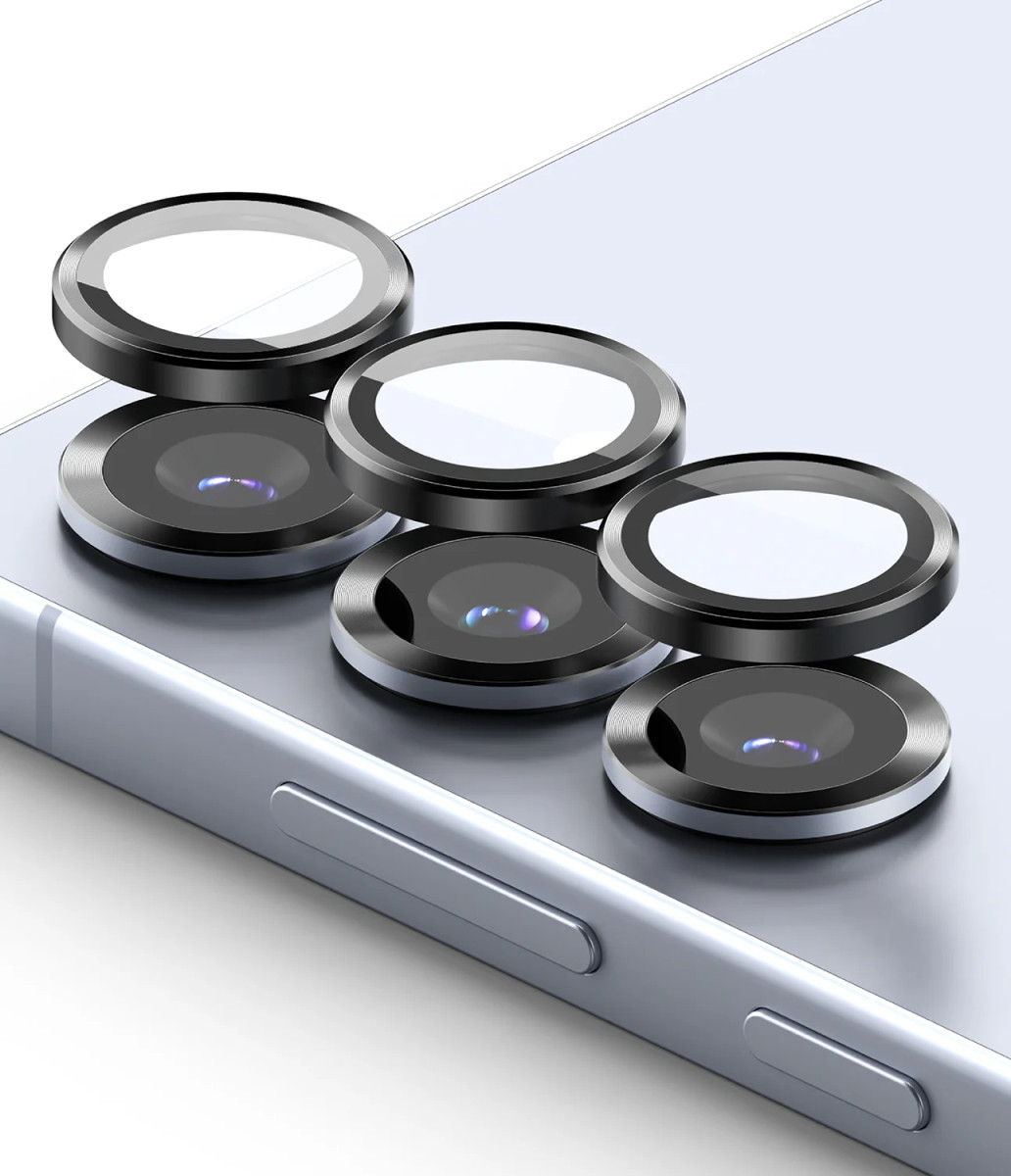 Захисне скло на камеру Ringke Camera Lens Frame 2-pack до Samsung Galaxy S25+ Plus Black (CLF1G1006), фото 1
