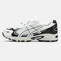 Чорно-білі текстильні чоловічі кросівки Asics Gel-Kahana TR V4 / Демісезонні Асікс Гель Кахана