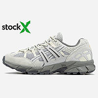 Сірі замшеві чоловічі кросівки Asics Gel-Sonoma 15-50 Демісезонні Асікс Гель Сонома