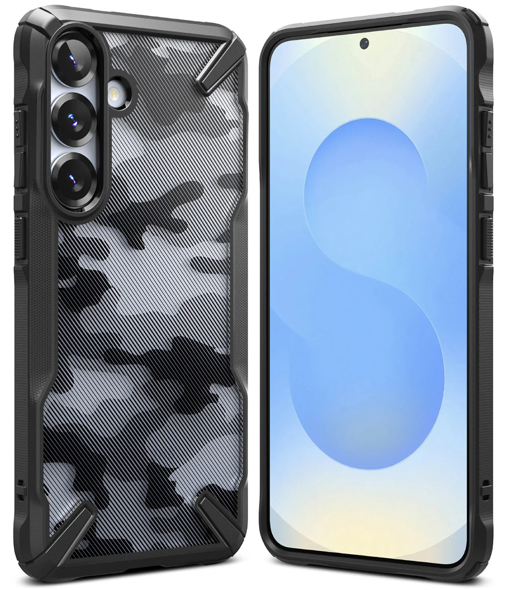 Чохол Ringke Fusion X до Samsung Galaxy S25+ Plus Camo Black (FX987E73)