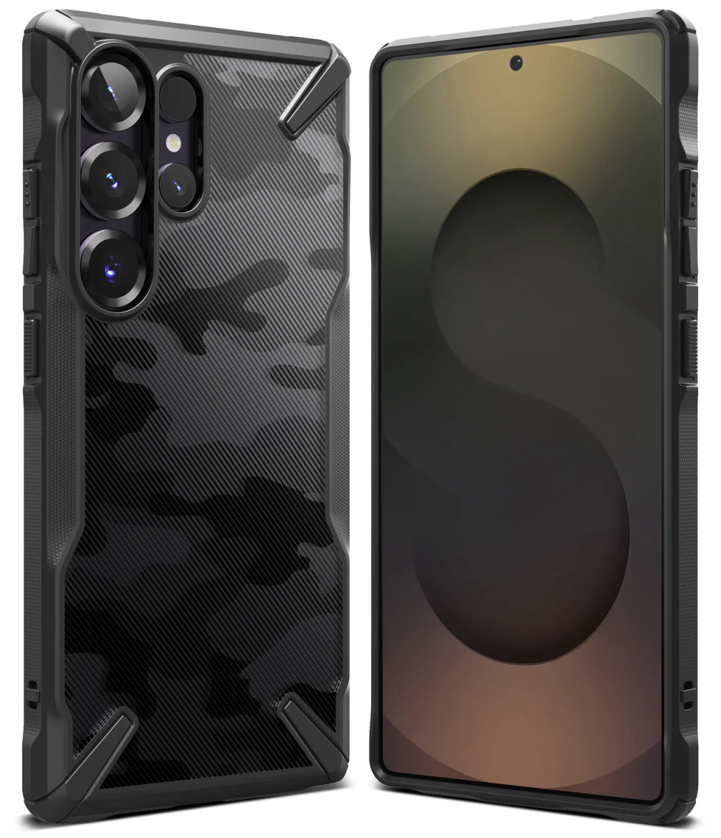 Чохол Ringke Fusion X до Samsung Galaxy S25 Ultra Camo Black (FX988E73)