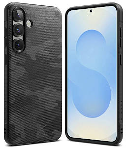 Чохол Ringke Onyx Design до Samsung Galaxy S25 Camo Black (OD989E245)