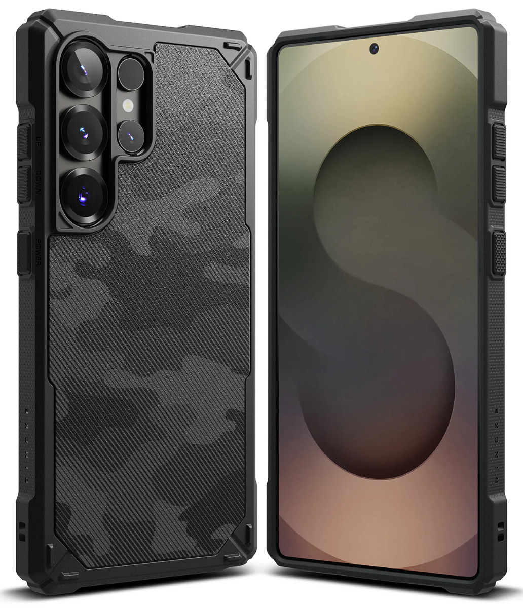 Чохол Ringke Rugged Gear Magnetic до Samsung Galaxy S25 Ultra Camo Black (RGM1011E245)