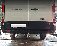 Фаркоп Ford Transit 2013- (Форд Транзит) без підрізу бампера