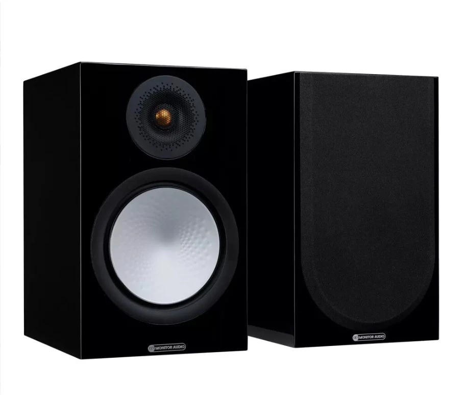 Полиця акустика Monitor Audio Silver 100 High Gloss Black (7G)