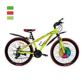 Велосипед SPARK FORESTER (колеса - 26", сталева рама - 13") перемикачі SHIMANO, Синій