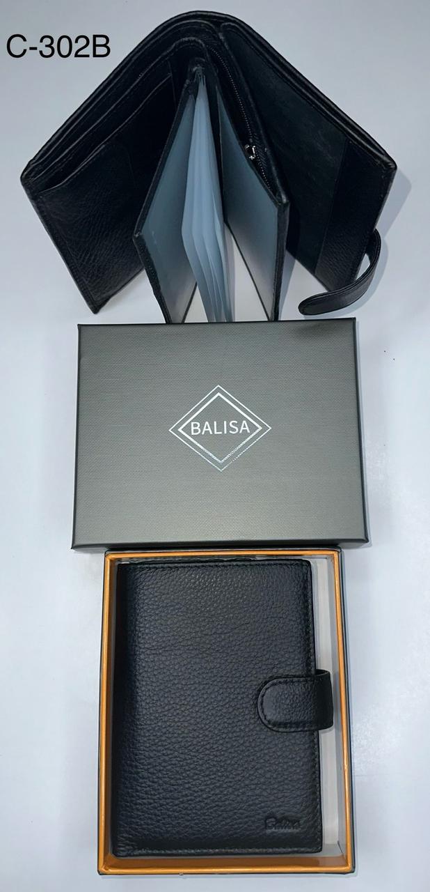 Чоловіче шкіряне портмоне Balisa C-302B.Купити чоловічі гаманці гуртом і в роздріб в Україні., фото 1