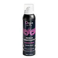 Масажна пінка Orgie – Acqua Croccante Passion Fruit (150 мл), ефект бульбашок, що лопаються - SX1494