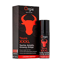 Крем для посилення ерекції Orgie Touro XXXL Power Cream, 15 мл, з ефектом вібрації - SX1561