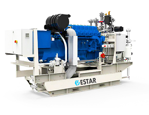 Особливості газопоршневої електростанції ESTAR LE250O-NG (200 кВт)