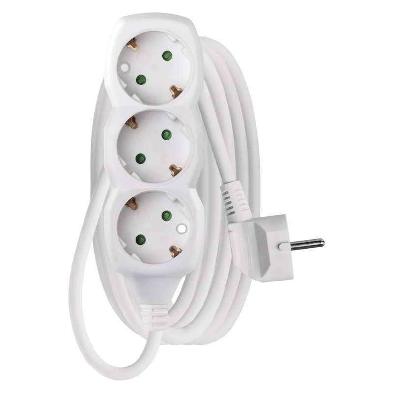 

Фильтр питания Emos (P0323R) 3 розетки, 1.5мм2, 3м, White