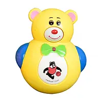 Неваляшка музична Ведмежа 6379  в пакеті 14 см