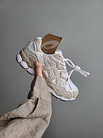 Бежеві замшеві чоловічі кросівки Asics Gel-NYC Демісезонні Асікс Гель