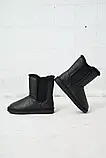 Жіночі уггі челсі ТМ Lonza LZ8610-7B Чорні, фото 5