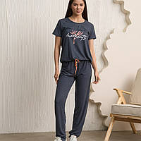 Комплект жіночий піжама з штанами Розміри S M L XL