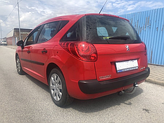 Фаркоп Peugeot 207 2006-2015 (Пежо 207 хетчбек)