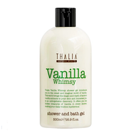 Гель для душу та піна для ванни THALIA Ванільні фантазії, 500 мл (містить натуральний екстракт стрючкової ванілі)