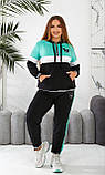Костюм спортивний трикотажний зі стразами в кольорах 8212, фото 9