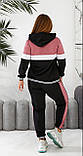 Костюм спортивний трикотажний зі стразами в кольорах 8212, фото 8
