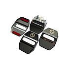 Накладки на дверний замок срібло із логотипом BMW 02, X1 X2 X3 X4 X5 X6 X7 E83 G06 G05 G02 G01 F15 F16 E70 E71 F25 F26 E72 F39, фото 3