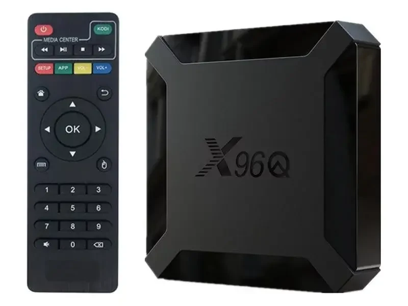 Смарт-ТВ-приставка X96Q 2 гб + 16 гб Android 10 Allwinner H313 Wi-Fi tv box 2-16 Фільми Youtube Застосунки