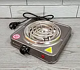 Плита електрична настільна Edenberg спіральна 1 конфорка EB-62151, фото 6