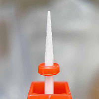 Керамічна фреза тонка з червоною насічкою 3/32 Small Flame F