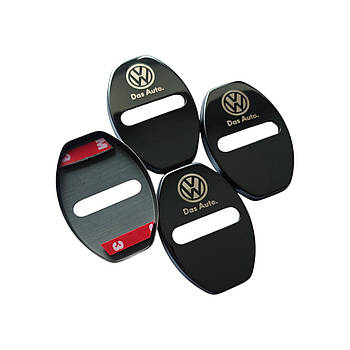 Накладки на дверний замок нікель із логотипом Volkswagen