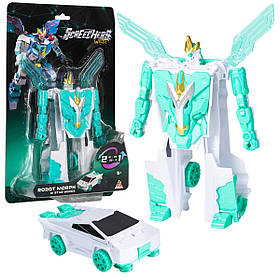 Ігровий набір машинка трансформер Скрітчер Screechers Wild S5 Стар Вінгс 5 сезон (KS686153)