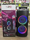 Колонка акумуляторна ZPX ZX-7786 partybox з радіомікрофоном (250W/USB/BT/FM/TWS), фото 2