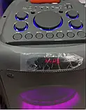 Колонка акумуляторна ZPX ZX-7786 partybox з радіомікрофоном (250W/USB/BT/FM/TWS), фото 4
