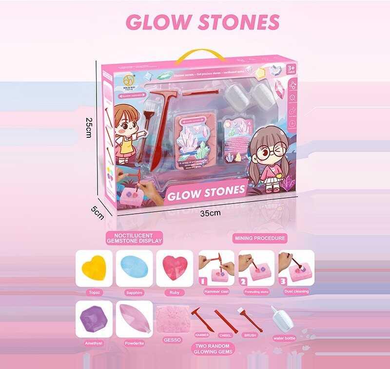 Розкопки MLGB 04-3 інструменти, гіпсовий брикет