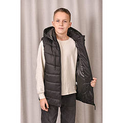 Дитячий жилет для хлопців PL (чорний)