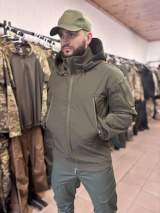 Куртка КОRКА softshell PRO, олива, фото 1