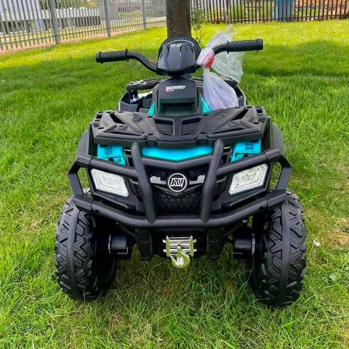 Дитячий електромобіль-квадроцикл Bambi XT-Speed 4WD (блакитно-чорний колір), фото 1