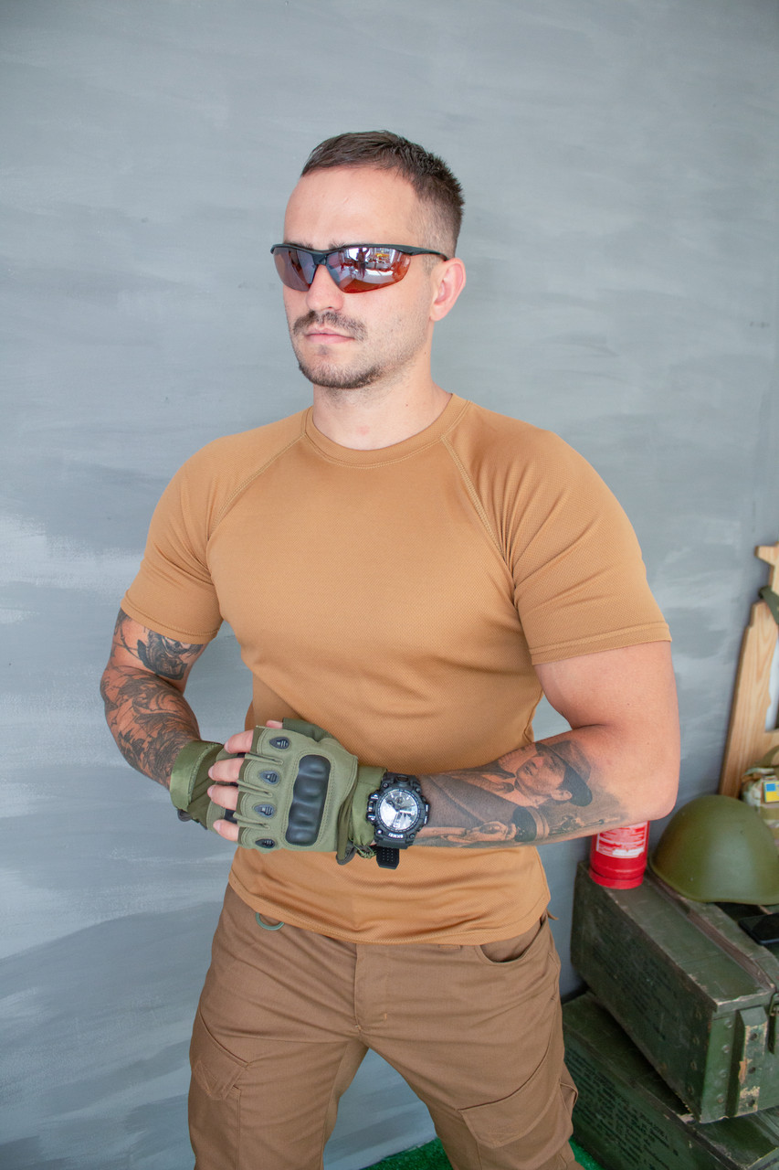 Футболка база high cool thermo койот