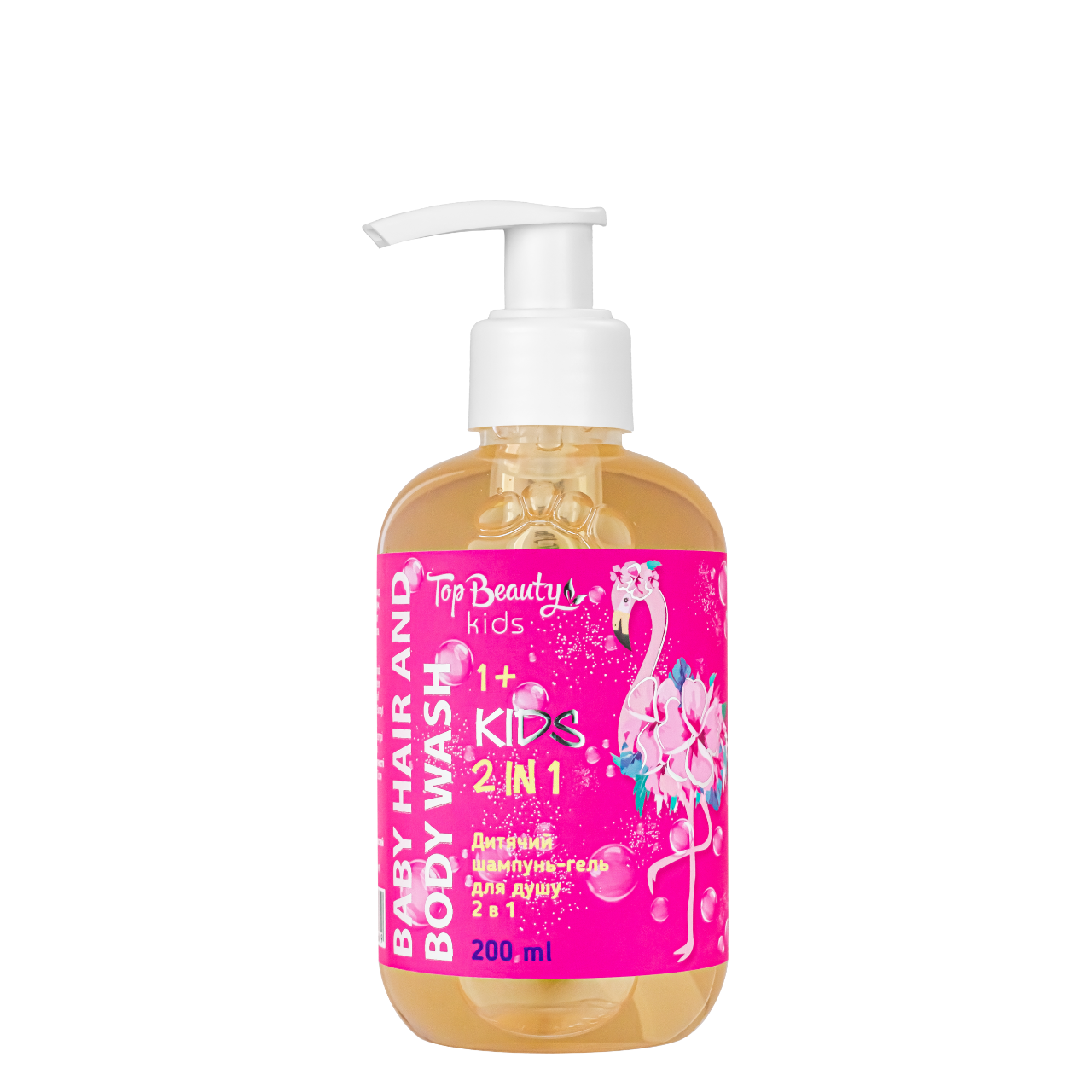 Дитячий шампунь-гель для душу 2 в 1 Top Beauty Baby Hair Body Wash, 200 мл, фото 1