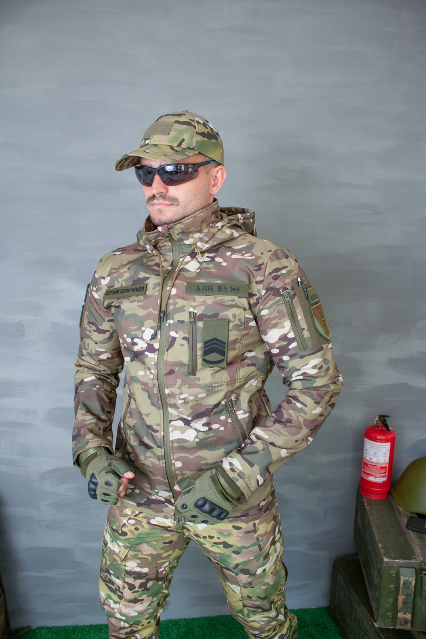 Куртка КОRКА softshell BASIC, gen1, мультикам (відтінок 1)
