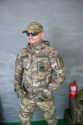 Куртка КОRКА softshell BASIC, gen1, мультикам (відтінок 1), фото 1