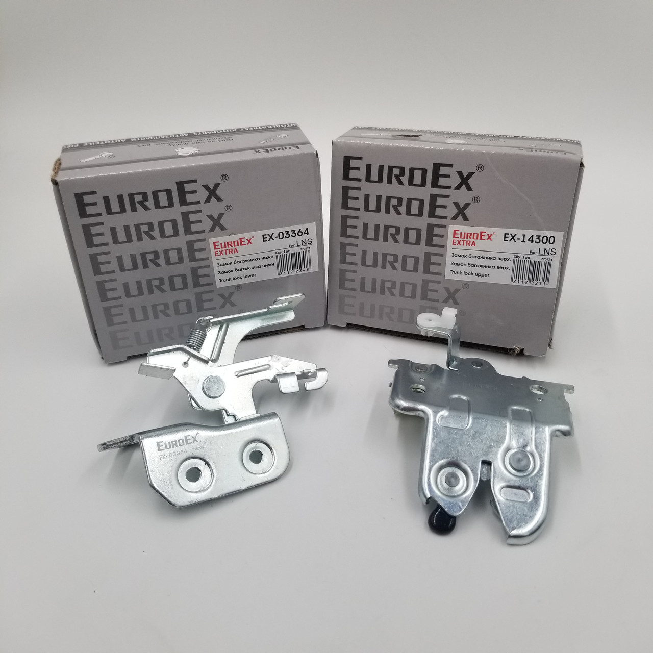 Замок багажника верх + низ Део Ланос, Сенс EuroEx Угорщина, фото 1