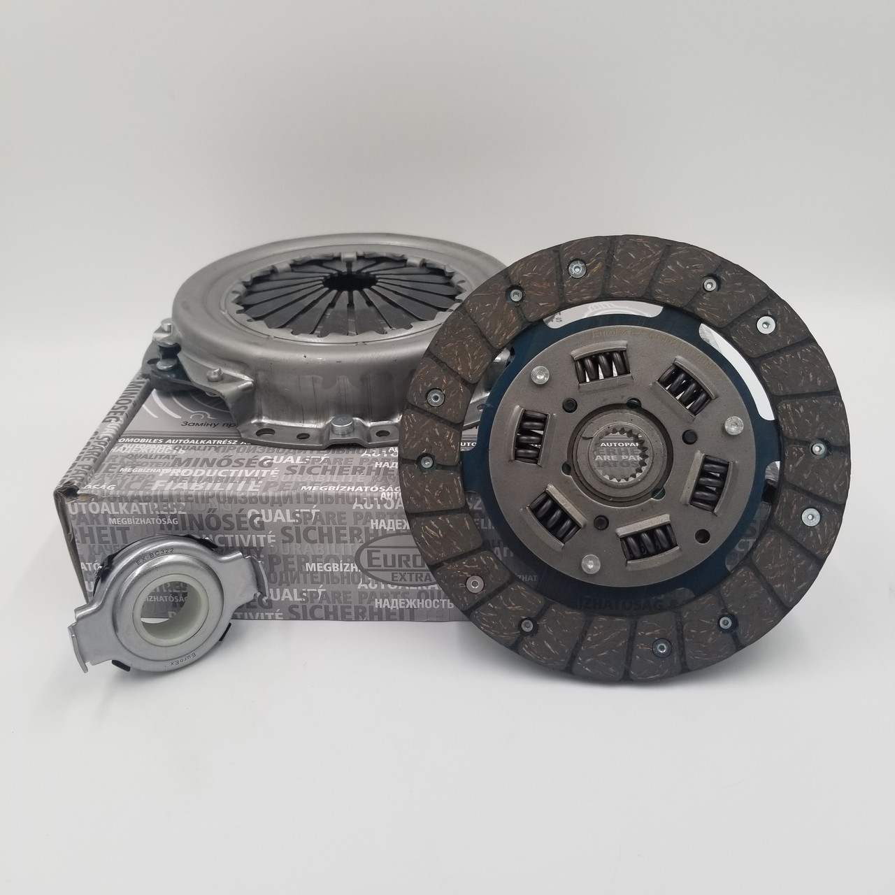 Зчеплення у зборі ВАЗ 2108-099 (кошик+диск+витискний) EuroEx Угорщина 2108-1601000