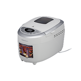 Хлібопіч Liberton електрична 850 Вт, 12 програм, білий+срібло