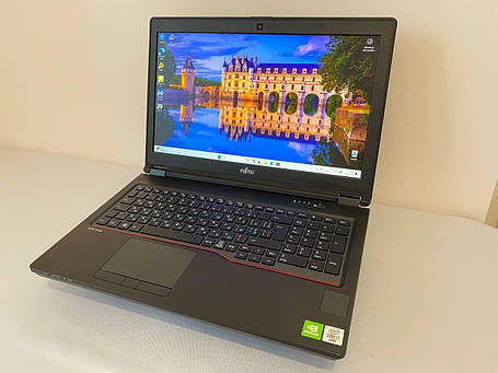 Б/в Ноутбук Fujitsu Celsius H7510 15.6" 1920x1080| Core i7-10850H| 32 GB RAM| 512 GB SSD| Quadro T1000 4GB, фото 1