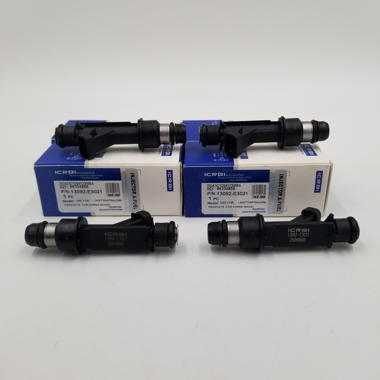 Форсунки паливні Ланос, Авео 1.5 (комплект 4шт) (2 розпилювачі) CRB Корея, фото 1