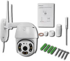 Камера відеоспостереження PTZ N4 WIFI 4MP з бездротовим підключенням та нічним баченням