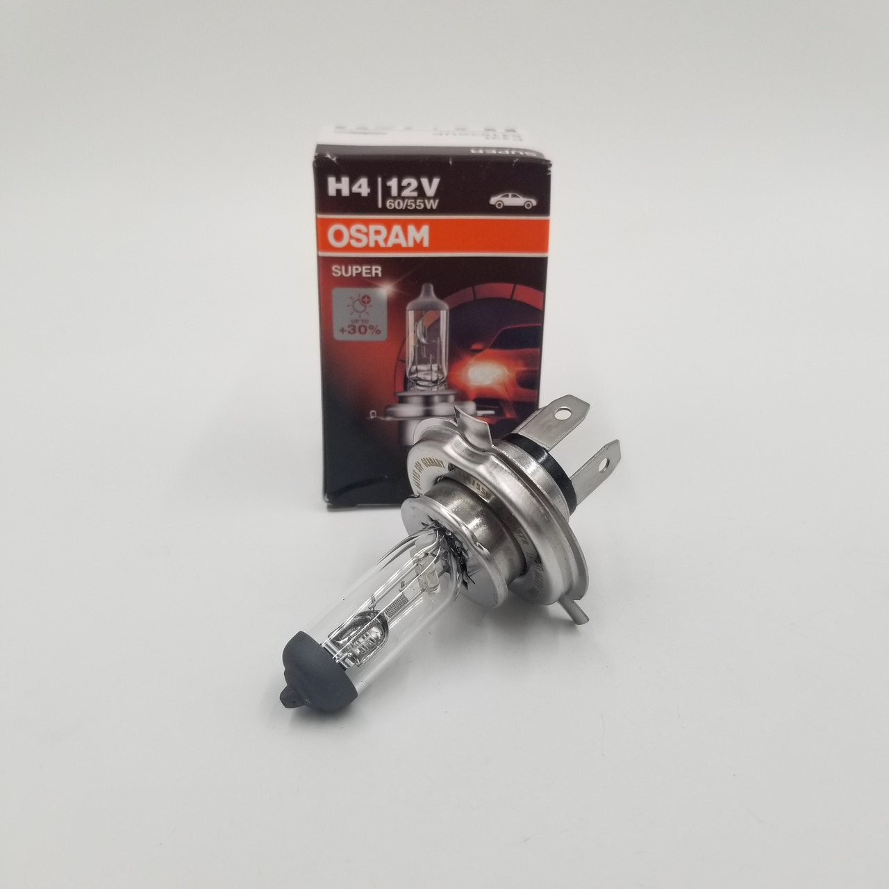 Лампа H4 12V - 64193 60/55W P43T+30% Osram Німеччина