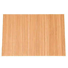 Килимок для столу сервірувальний бамбуковий 45x30 см, коричневий