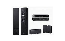 Комплект акустики Yamaha Kino SYSTEM 385 (RX-V385 + NS-F51 + NS-P51) Black