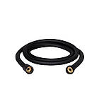 Акційний набір 2+1: Шланг для ручного душу 1600 мм Qtap Hadice QT054BL43074 Black Matt